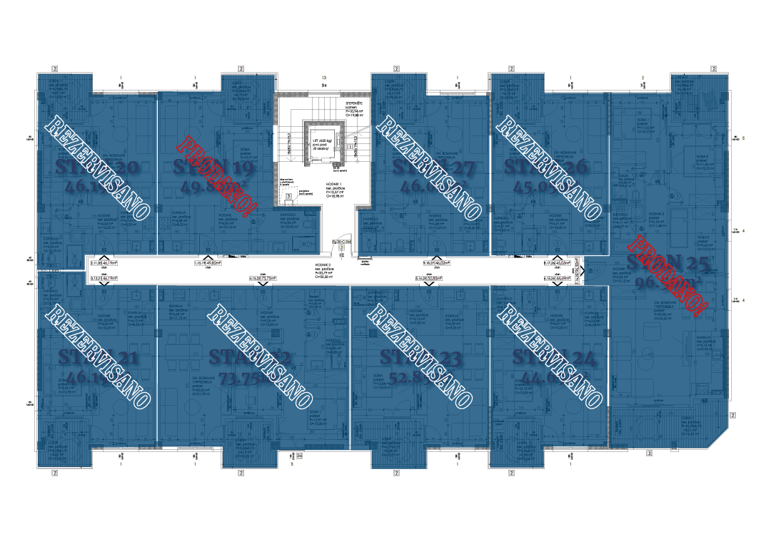 Ice Lux Stanovi Trebinje Rezervacije 3. Sprat 06.02.2026